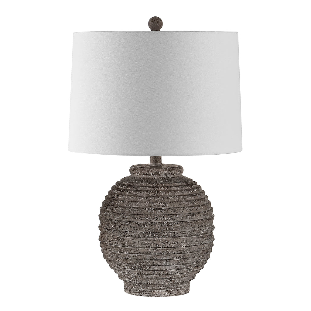 SAFAVIEH Pendri 24 in. Classic Contemporary Table Lamp, Brown